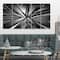 Designart - Futuristic Crystal Background - Abstract Canvas Art Print